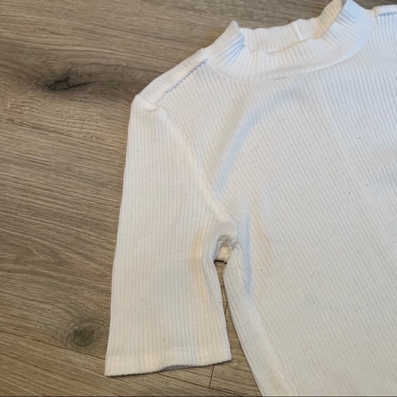 We The Free/FP Good Vibes Mock Neck Ribbed Top - Picture 4 of 7